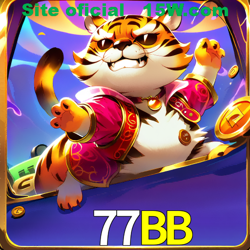 Imagem promocional da 77BB mostrando a plataforma e suas vantagens